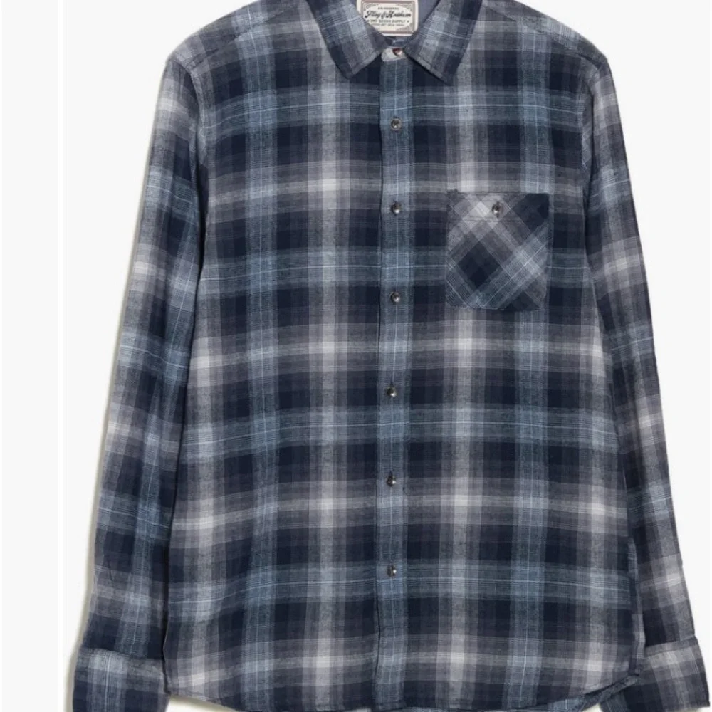 Flag & Anthem 100 percent cotton flannel shirt - Picture 3 of 14